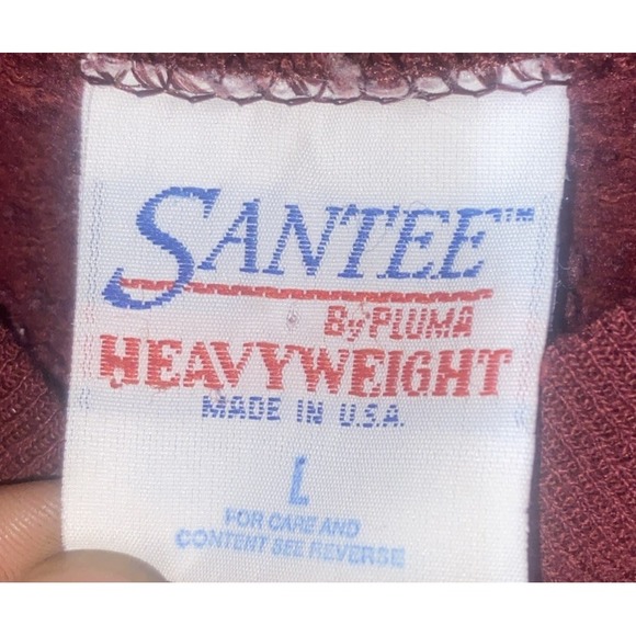 Vintage Bad Boy Club Bad Attitude Crewneck Sweatshirt Santee Heavyweight Sz L - Picture 6 of 9